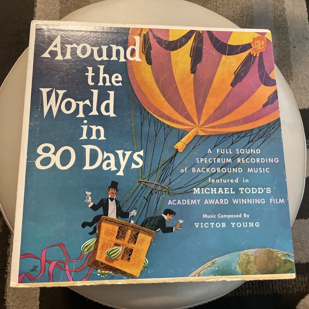 Around the World in 80 Days Soundtrack Vinyl LP Victor Young‎ Somerset SF-2800